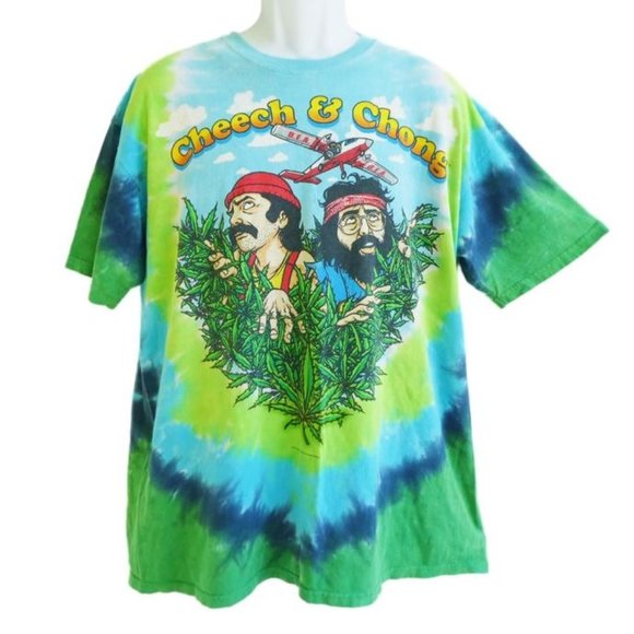 Liquid Blue Other - Cheech And Chong Tee Liquid Blue Field of Dreams Tie Dye T-Shirt XL
